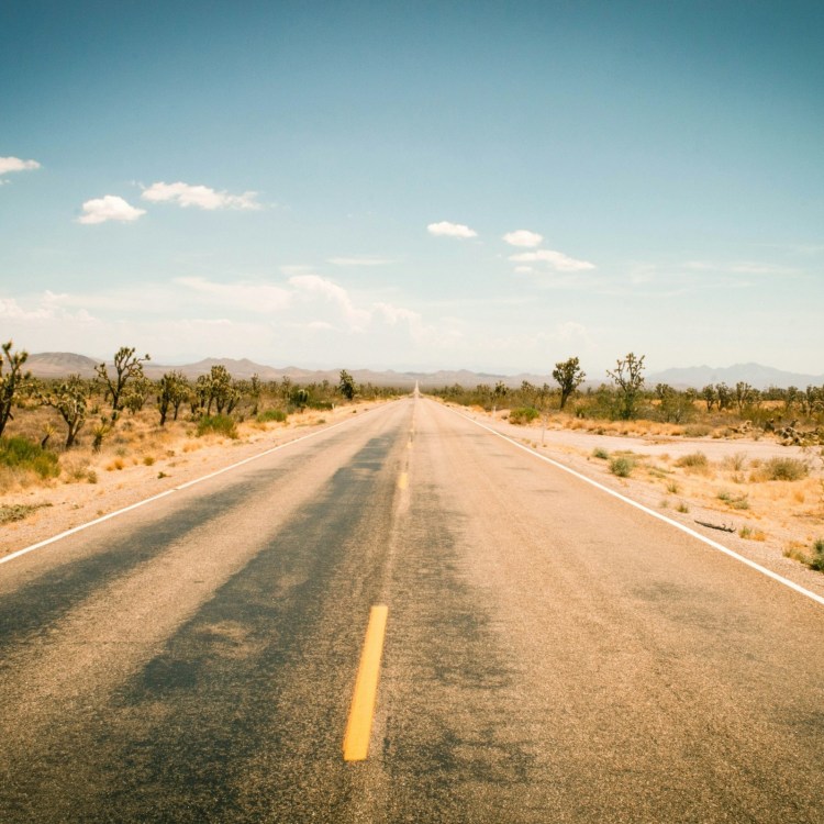 Desert road in Arizona