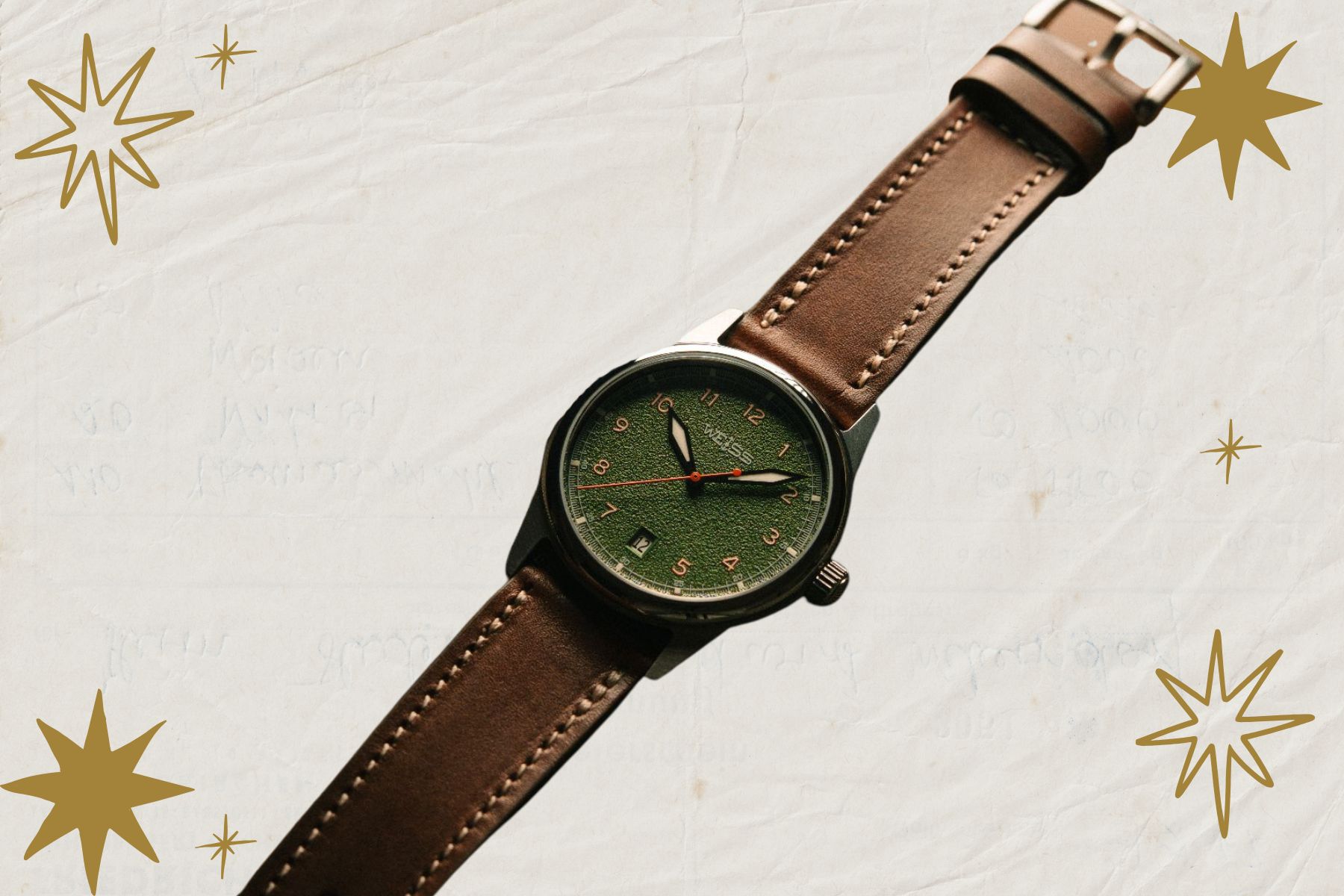 Tyler Childers x Weiss 38mm Automatic Standard Issue Field Watch “Snipe Hunter” Edition