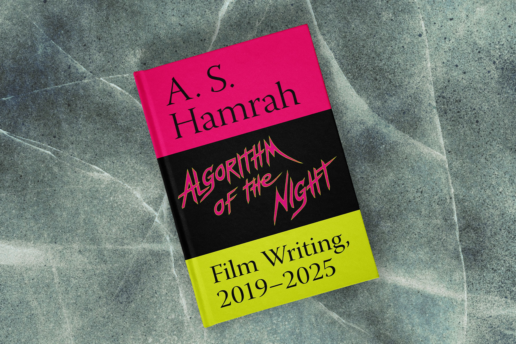 A.S. Hamrah, Algorithm of the Night: Film Writing, 2019-2025