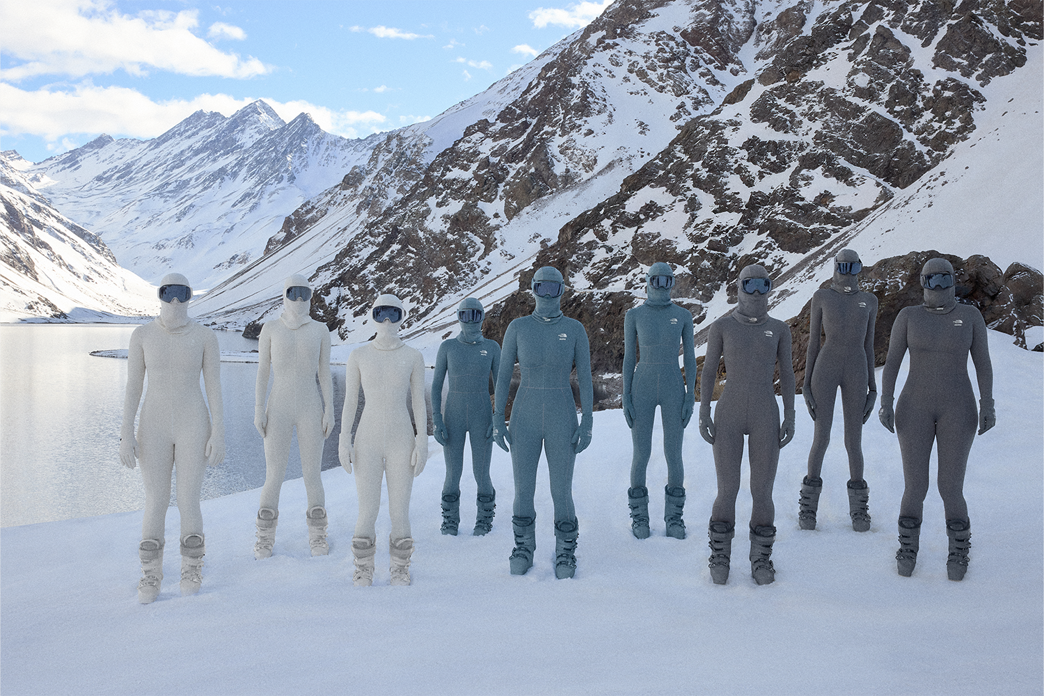 Skims x The North Face Ski Collection