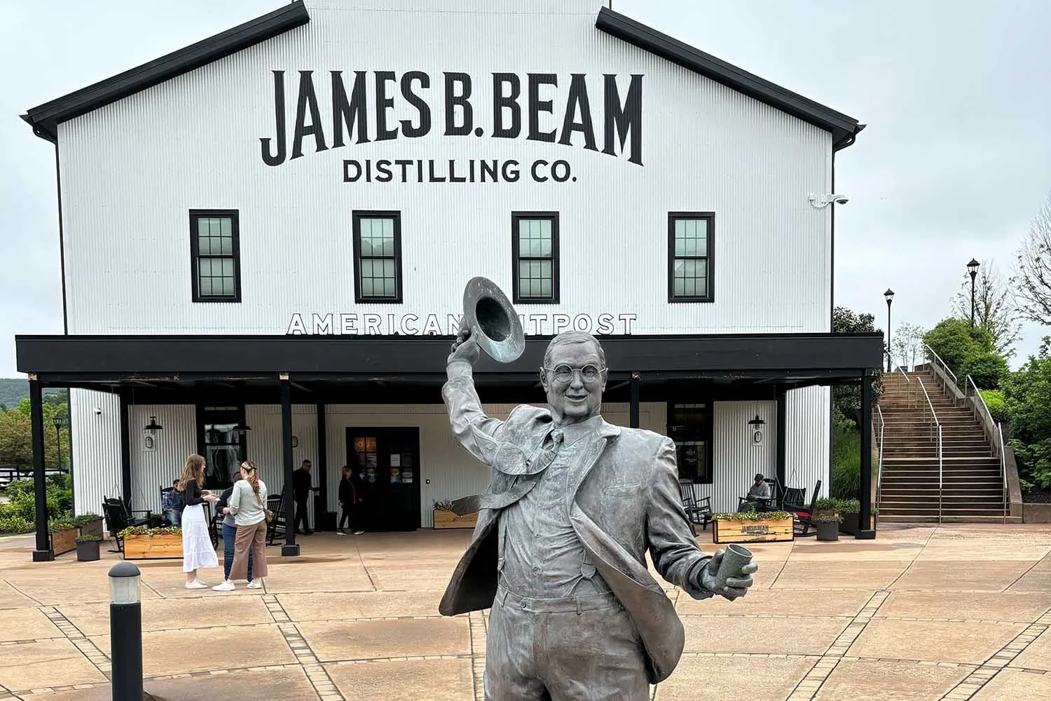 The James B. Beam Distilling Co. in Clermont, KY, home to Jim Beam