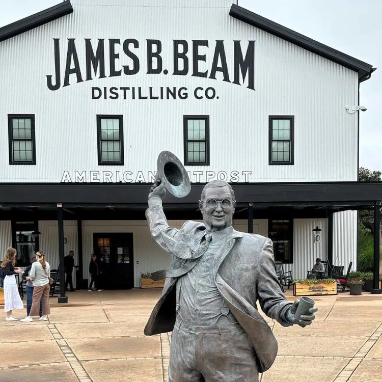 The James B. Beam Distilling Co. in Clermont, KY, home to Jim Beam