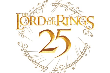 Lord of the Rings 25th anniversary logo