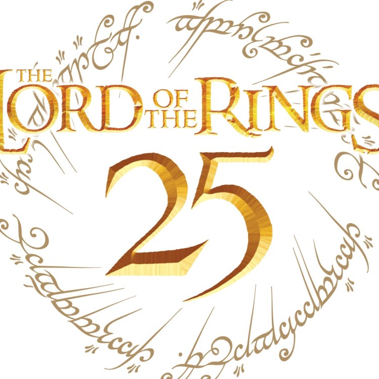 Lord of the Rings 25th anniversary logo