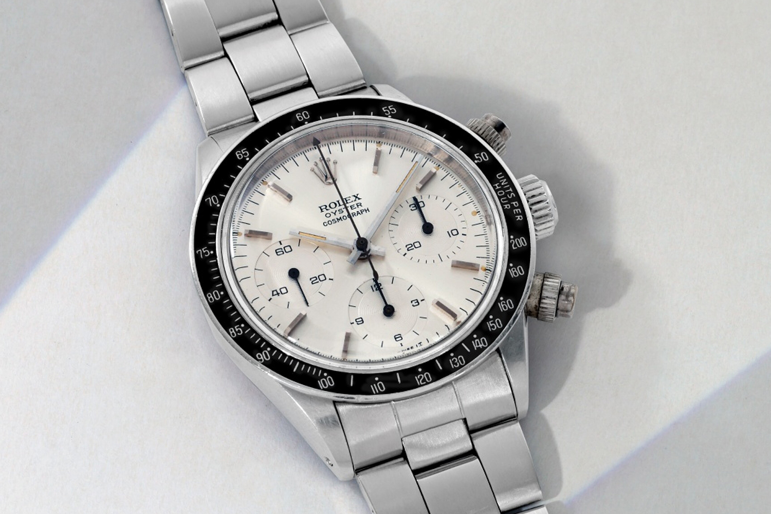 A Rolex Cosmograph Daytona ref. 6263 “Albino” going up for auction at Sotheby's in December 2025