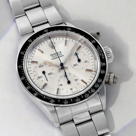 A Rolex Cosmograph Daytona ref. 6263 “Albino” going up for auction at Sotheby's in December 2025