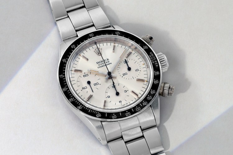 A Rolex Cosmograph Daytona ref. 6263 “Albino” going up for auction at Sotheby's in December 2025