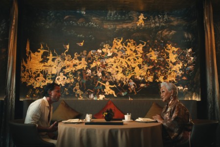 A scene from season 3 of "The White Lotus"