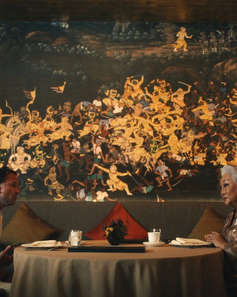 A scene from season 3 of "The White Lotus"