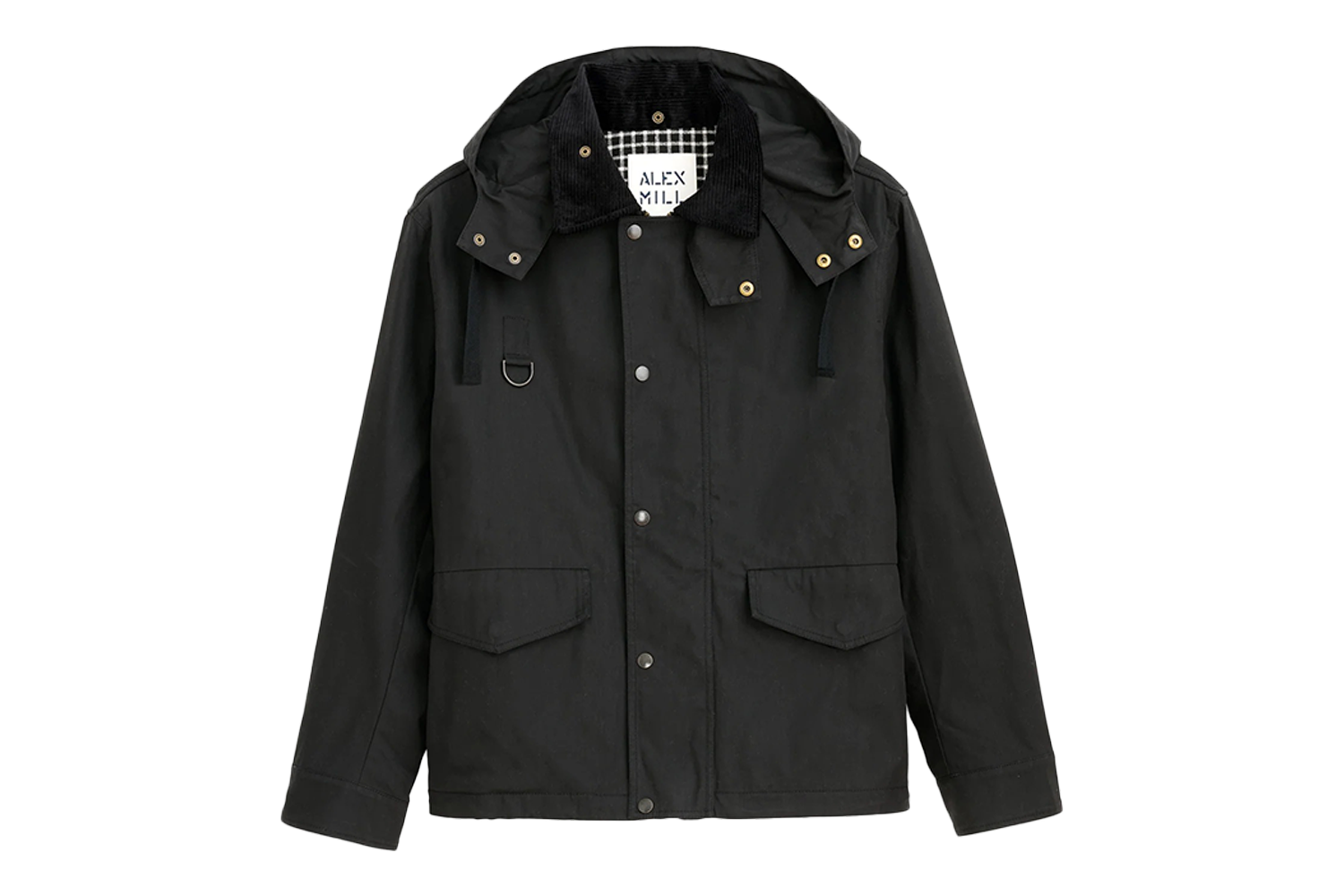 Alex Mill Highland Utility Jacket In Waxed Cotton