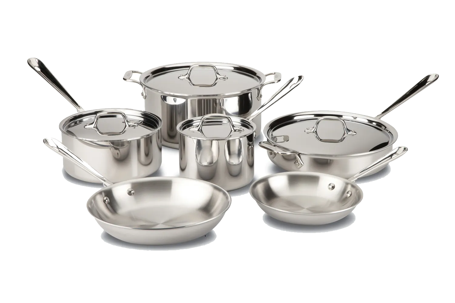 All-Clad D3 Stainless Steel 10-Piece Set