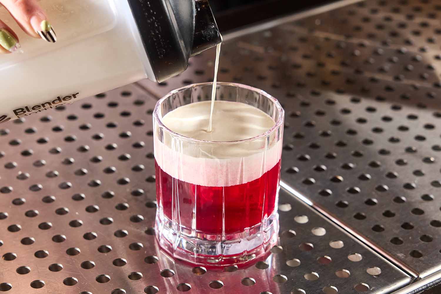 Borscht cocktail at the Peace Crease Club