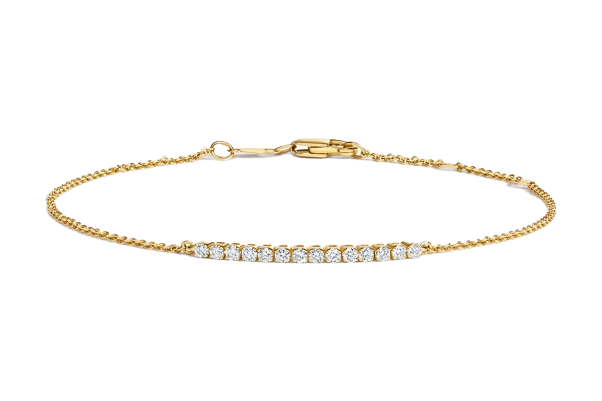 Brilliant Earth 1/5 Coverage Petite Lab Diamond Tennis Bracelet