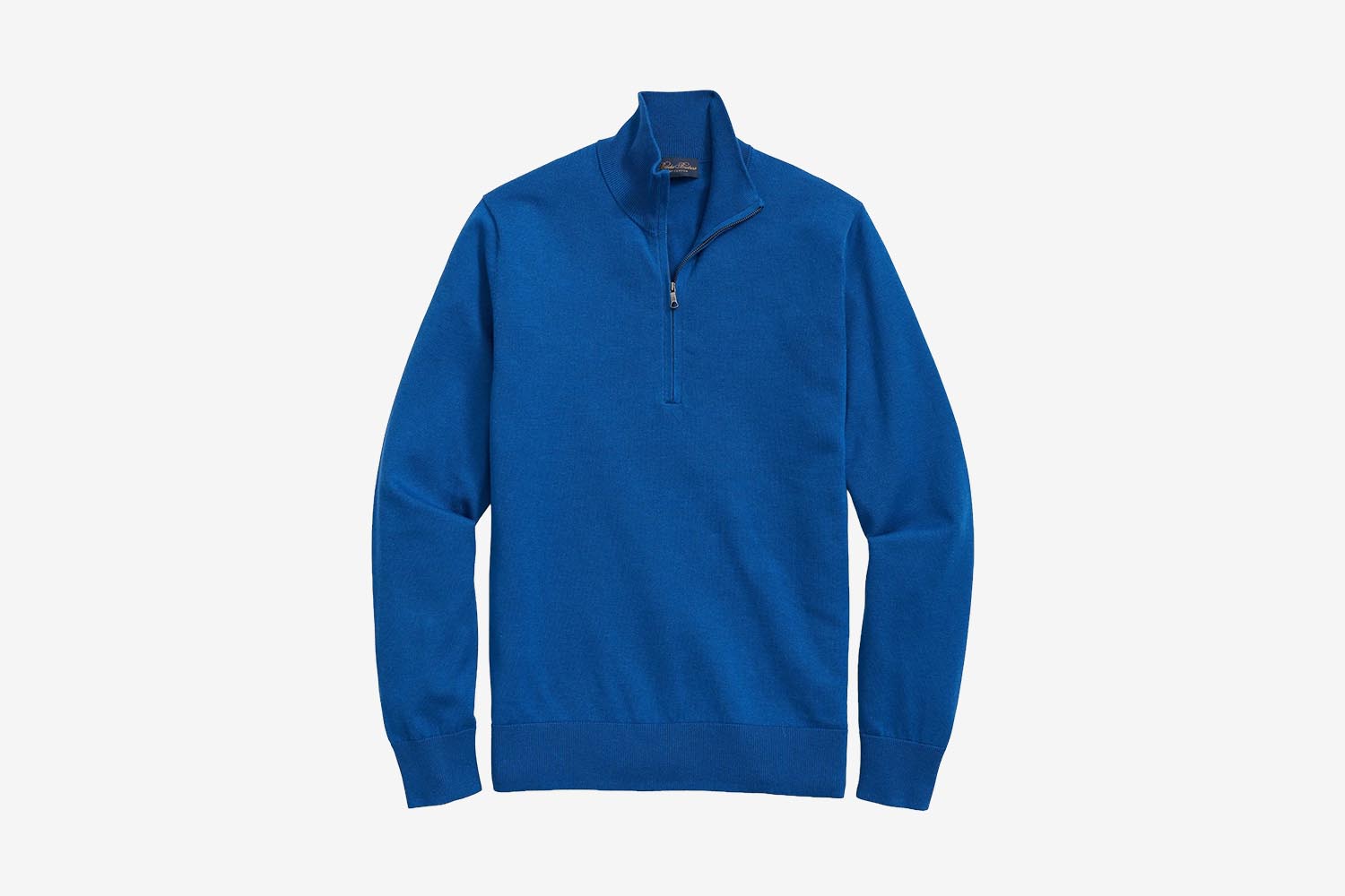 Brooks Brothers Supima Cotton Quarter-Zip Sweater