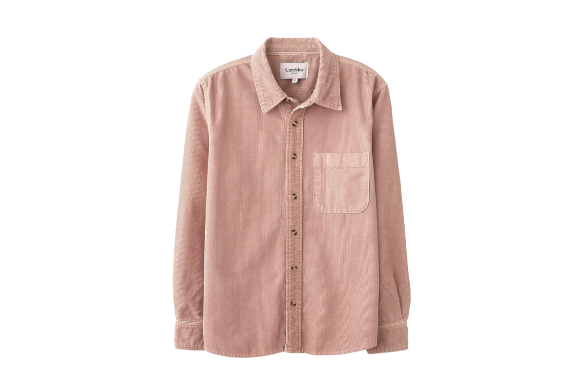 Corridor Pink Corduroy Shirt