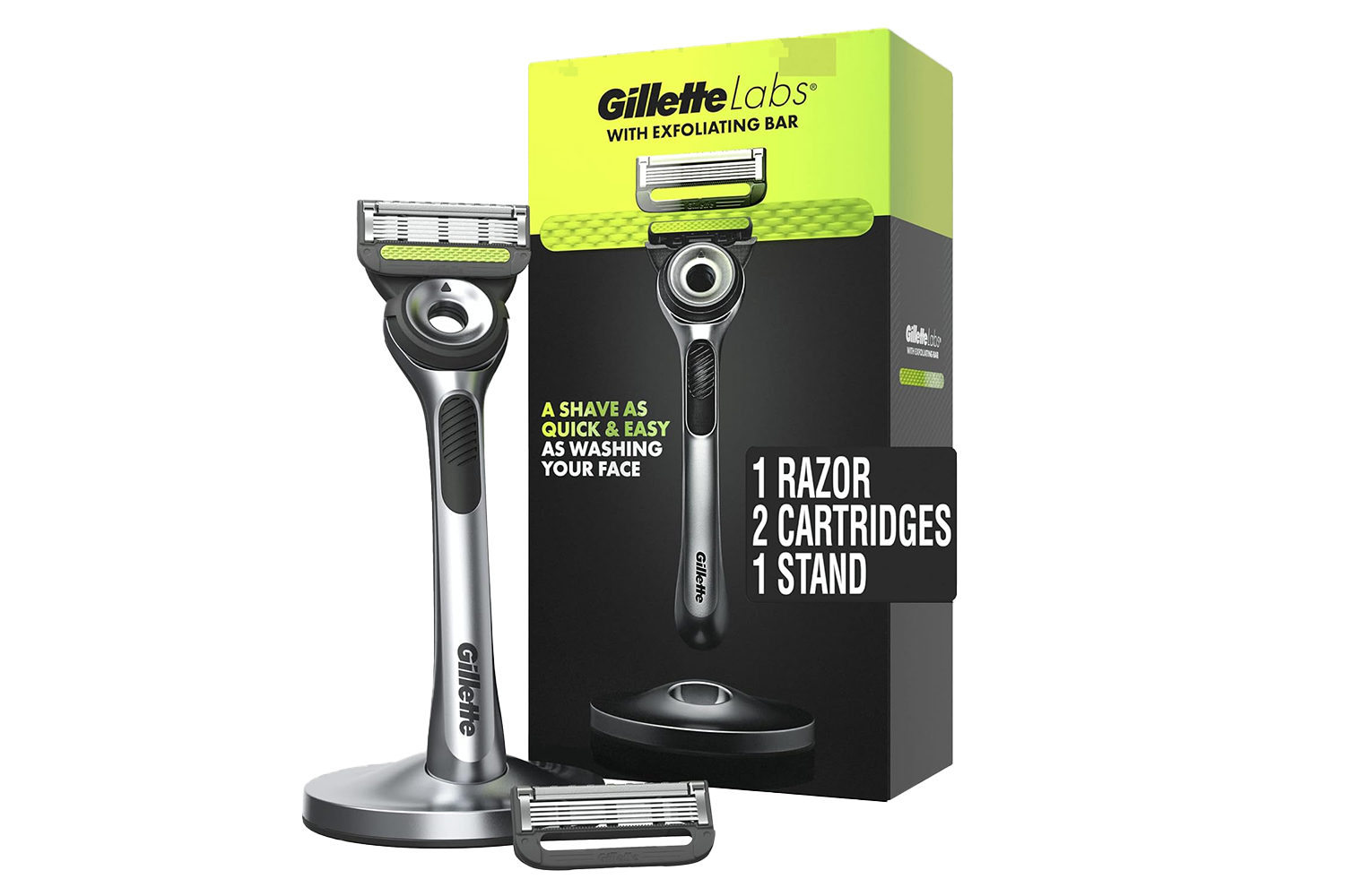 Gillette Labs Razor with Exfoliating Bar