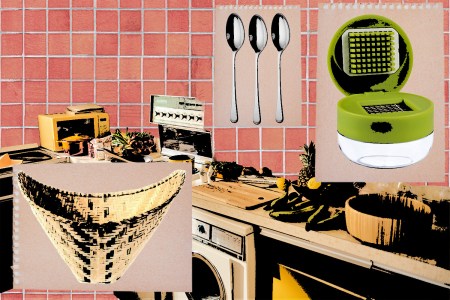 a bunch of kitchen gadgets in a collage