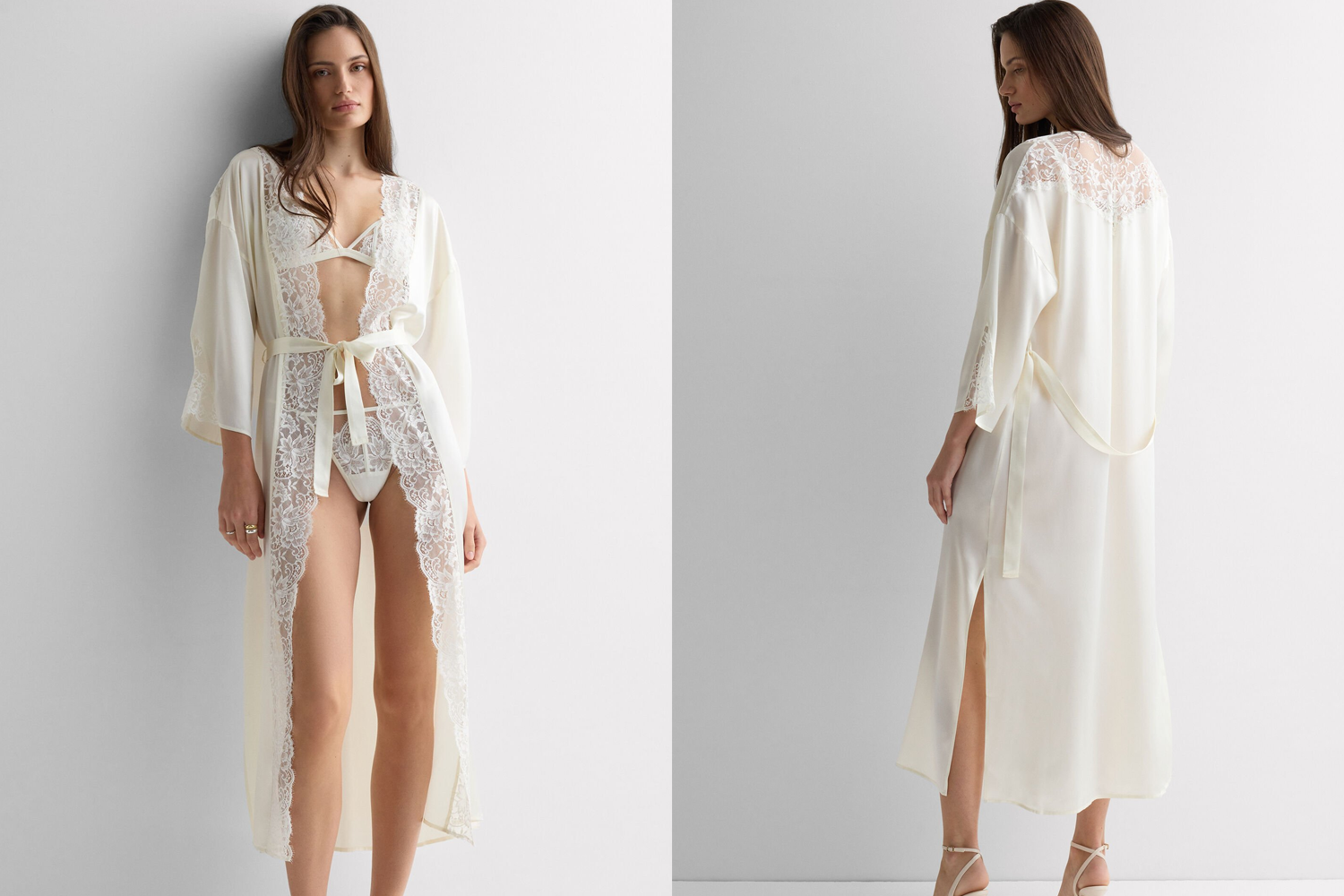 Intimissimi Ethereal Embrace Long Silk Robe
