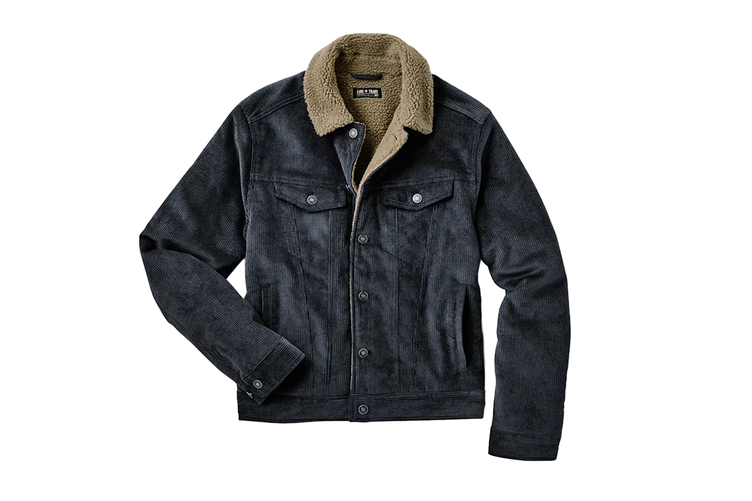 Line of Trade The Montana Fleece-Lined Corduroy Trucker Jacket