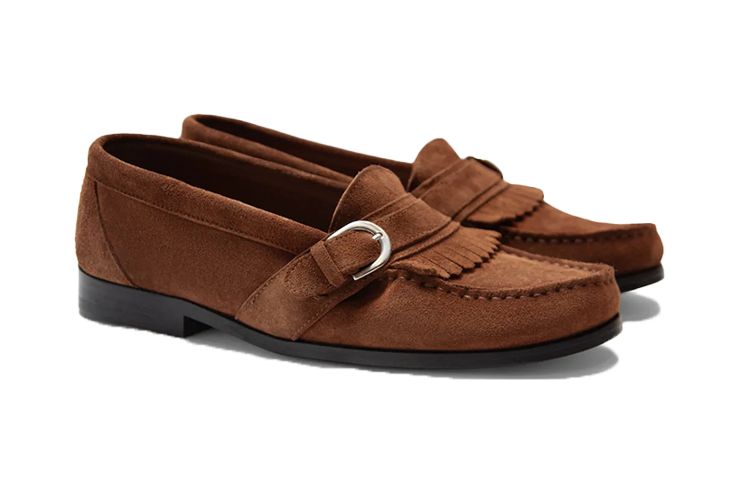 Noah Suede Buckle Loafer