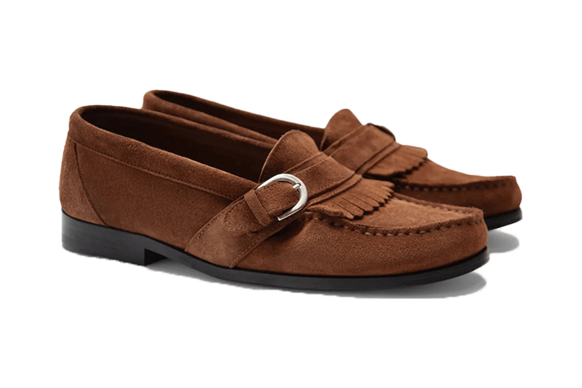 Noah Suede Buckle Loafer