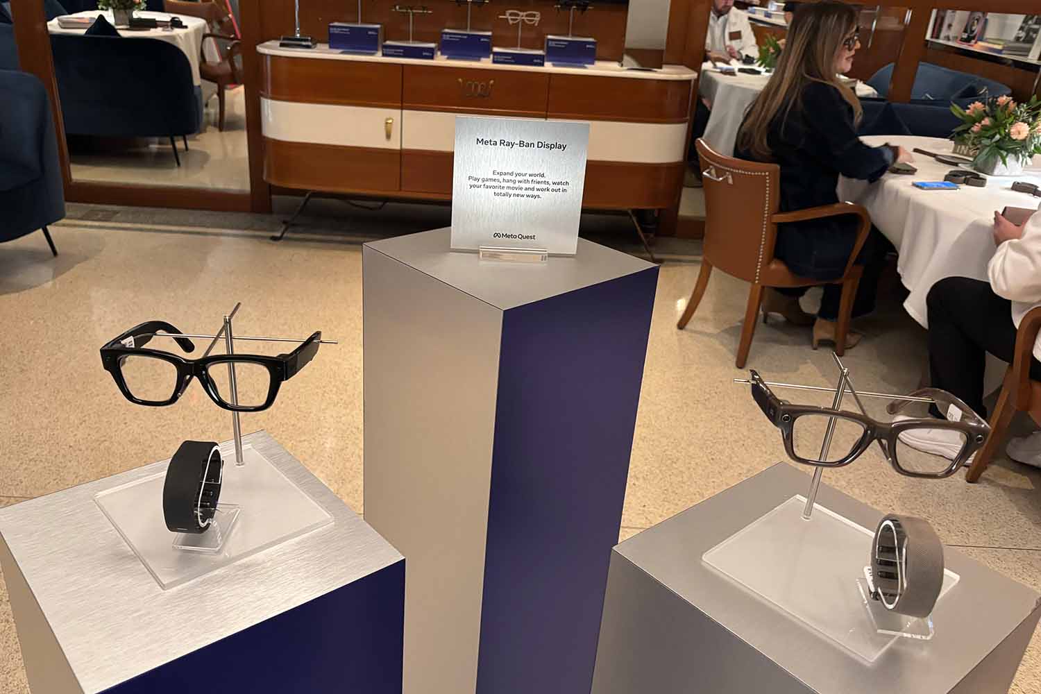 Meta Ray-Bans on display