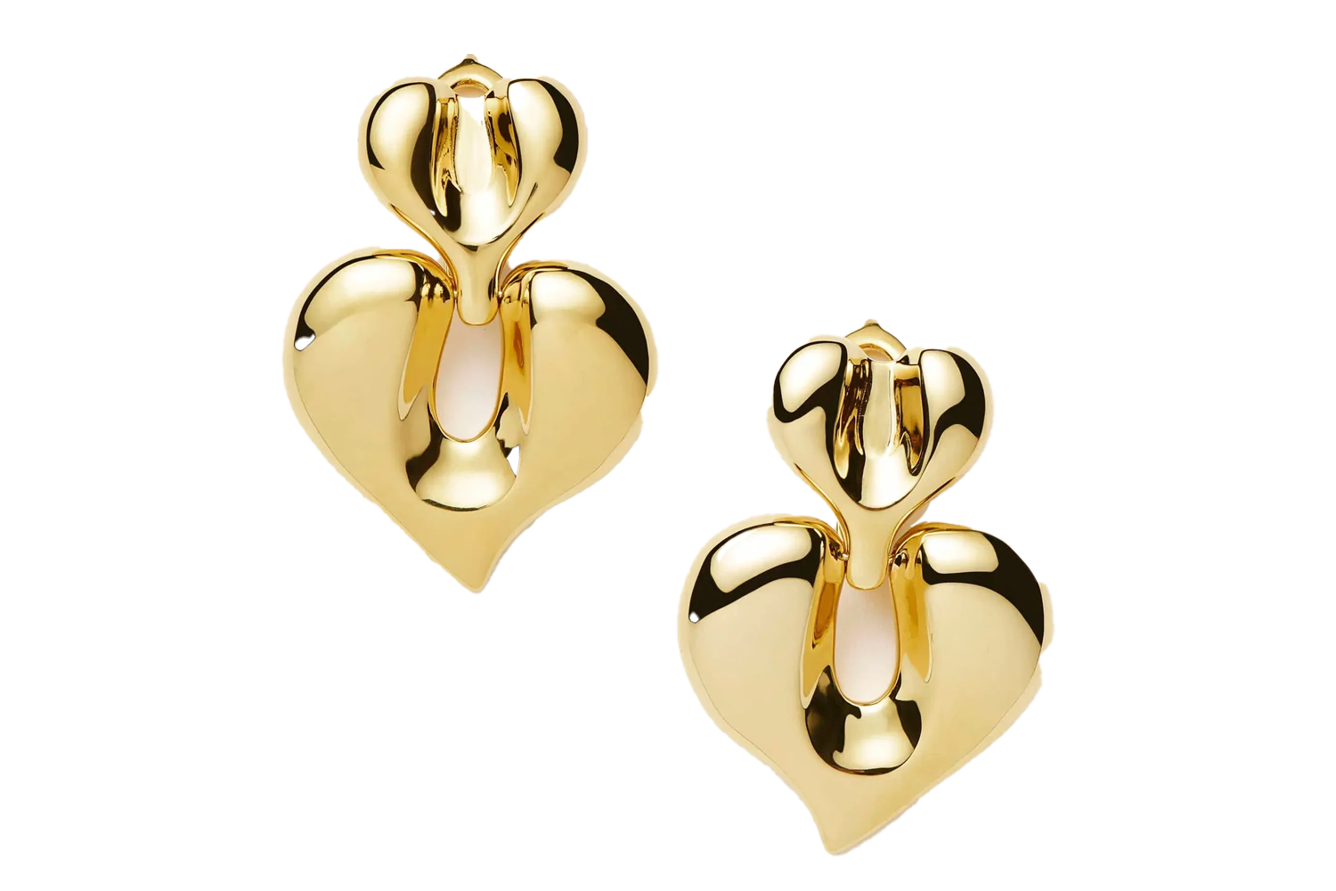 Missoma Molten Heart Statement Earrings