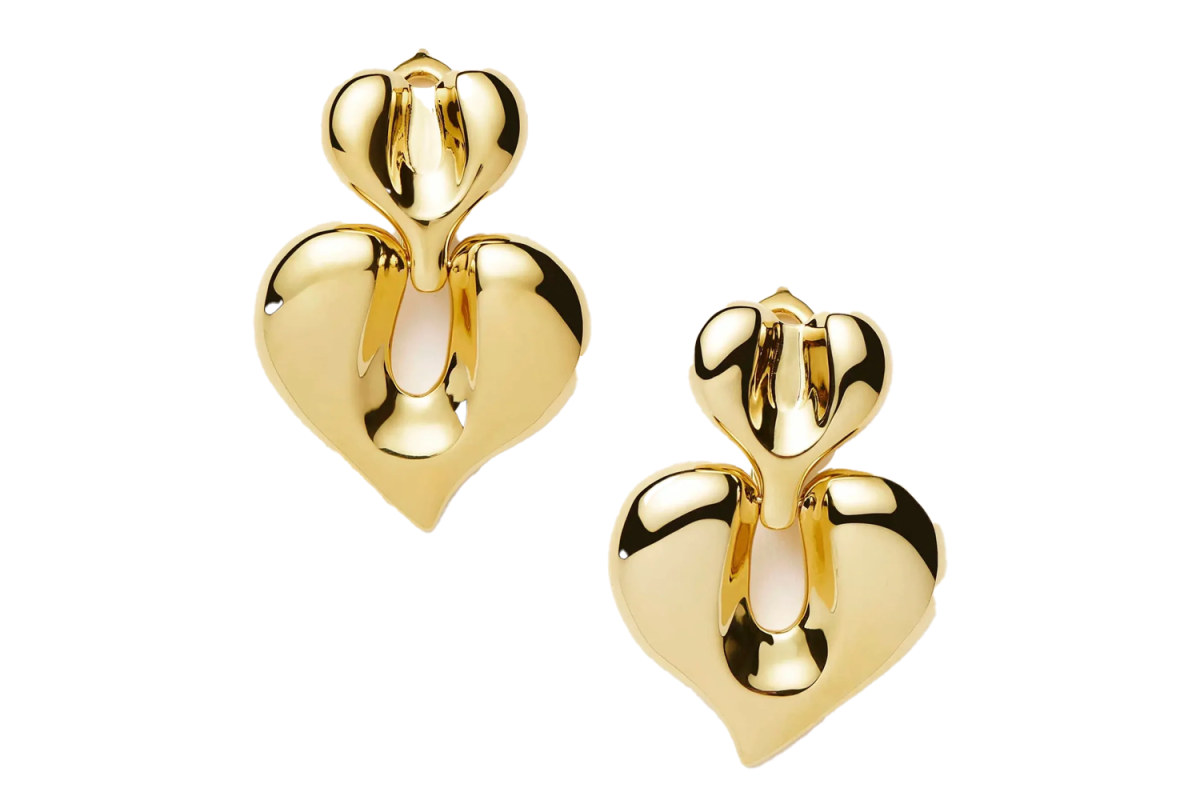 Missoma Molten Heart Statement Earrings