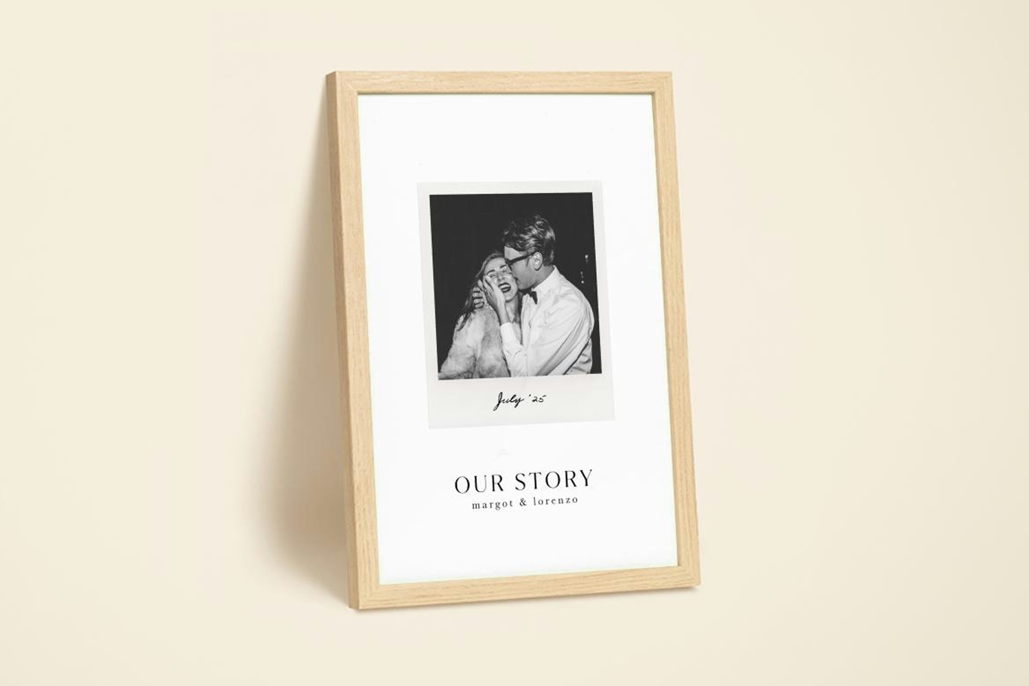 Papier “Snapshot Memories” 8×10″ Framed Photo