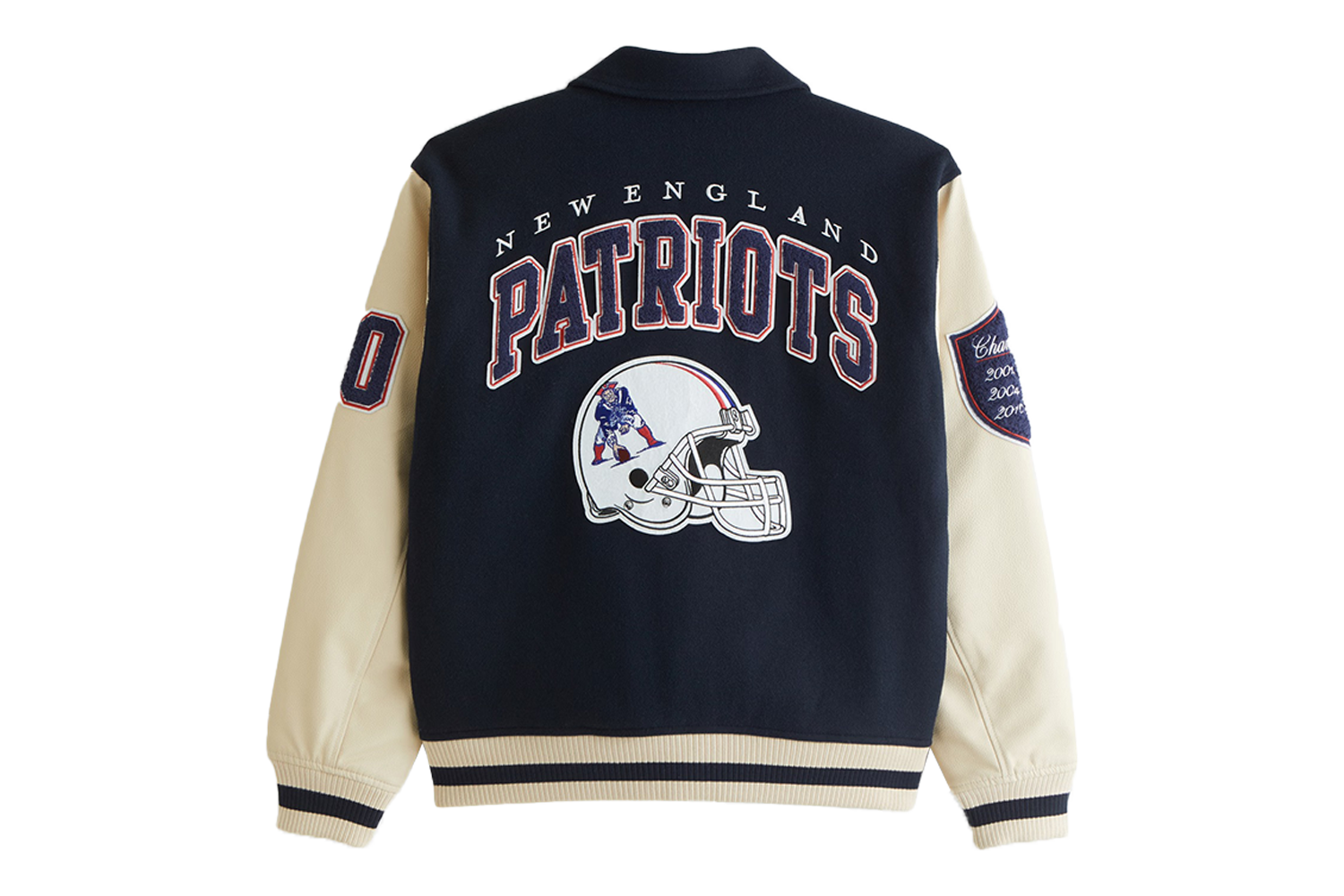 Abercrombie & Fitch New England Patriots Varsity Bomber Jacket