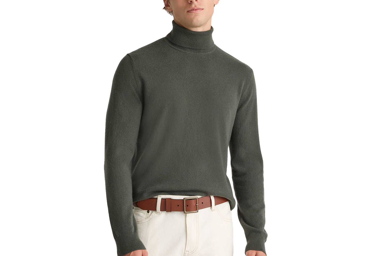 Quince Mongolian Cashmere Turtleneck Sweater