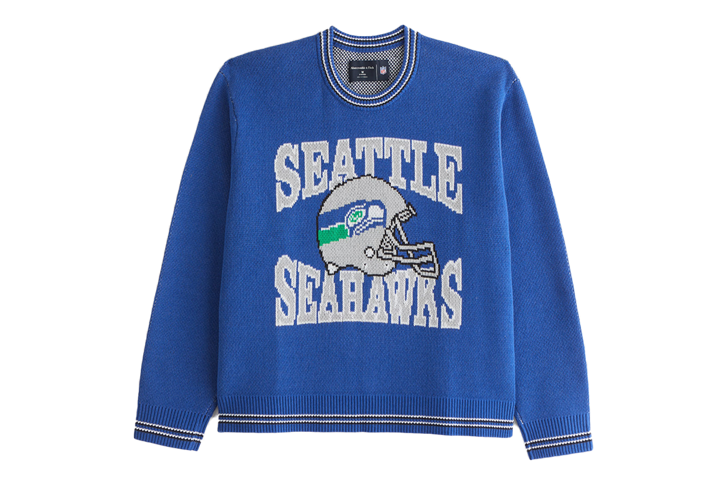 Abercrombie & Fitch Seattle Seahawks Crew Sweater