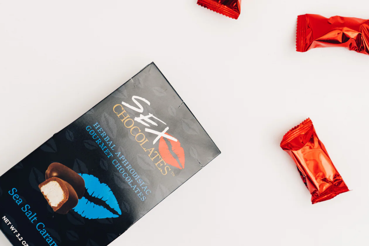 Imagine Confections Sea Salt Caramel Aphrodisiac Sex Chocolates