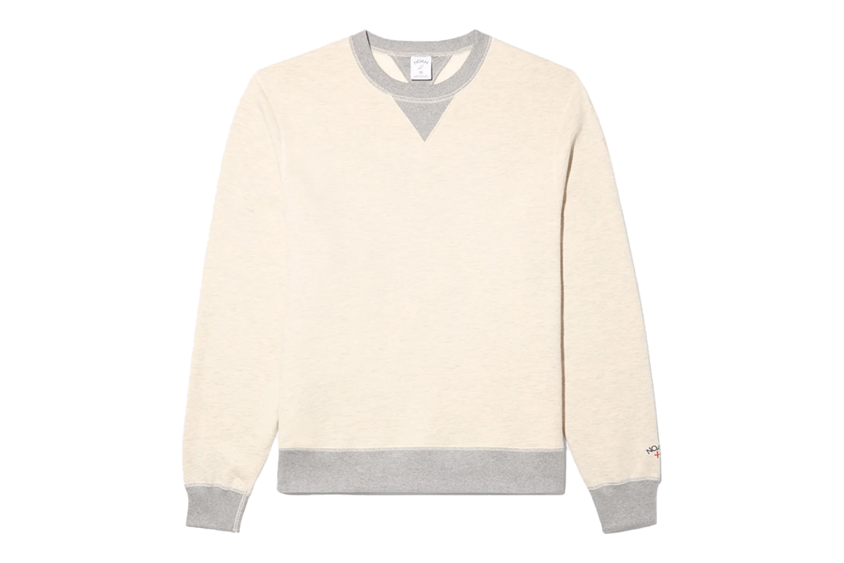 Noah Double V-Notch Crewneck
