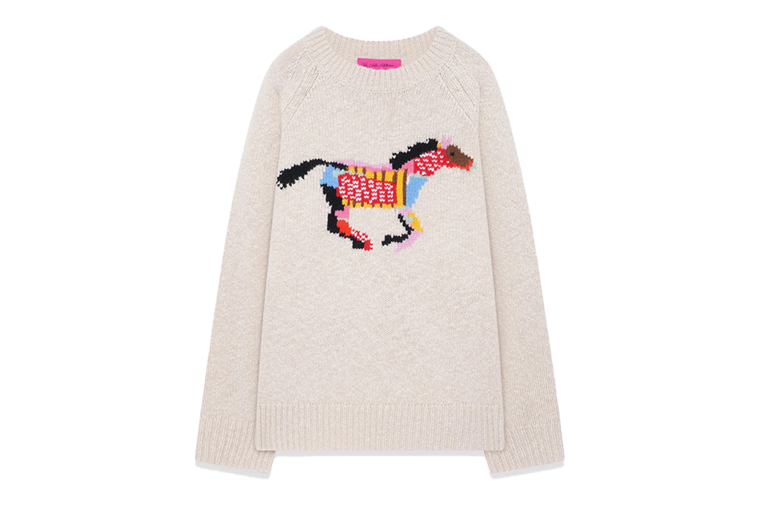 The Elder Statesman Glacier Horse Crew Sweater