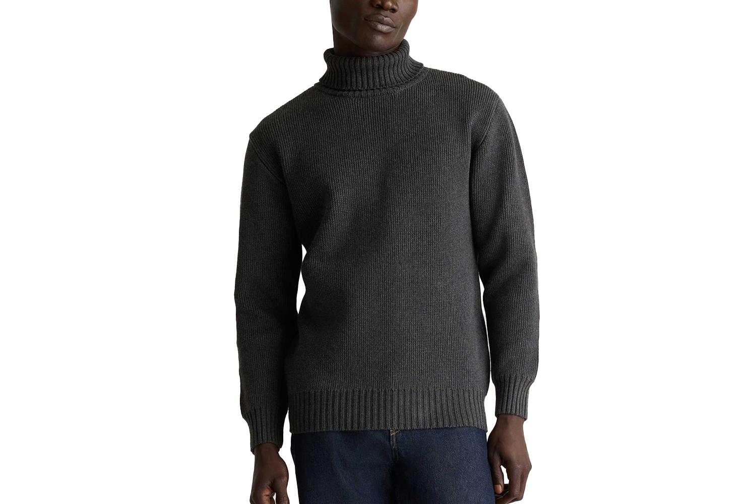 Quince 100% Organic Cotton Turtleneck Sweater