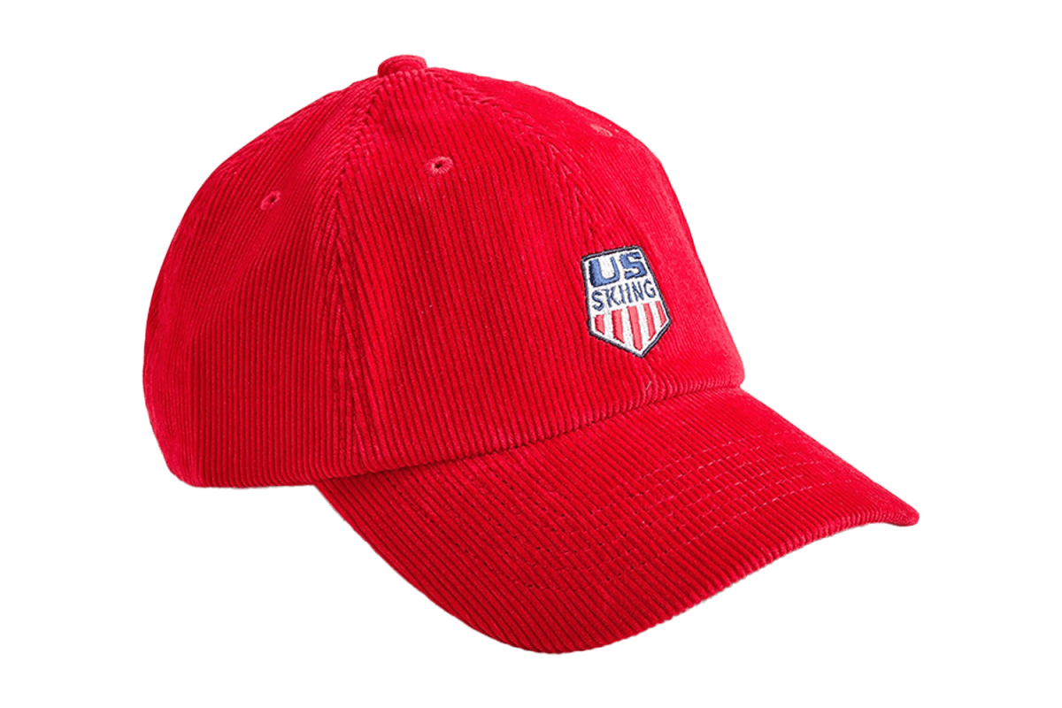 U.S. Ski & Snowboard by J.Crew Embroidered Corduroy Baseball Cap