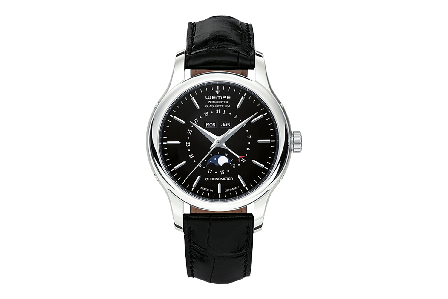 Wempe Zeitmeister Classic Moon Phase and Full Calendar
