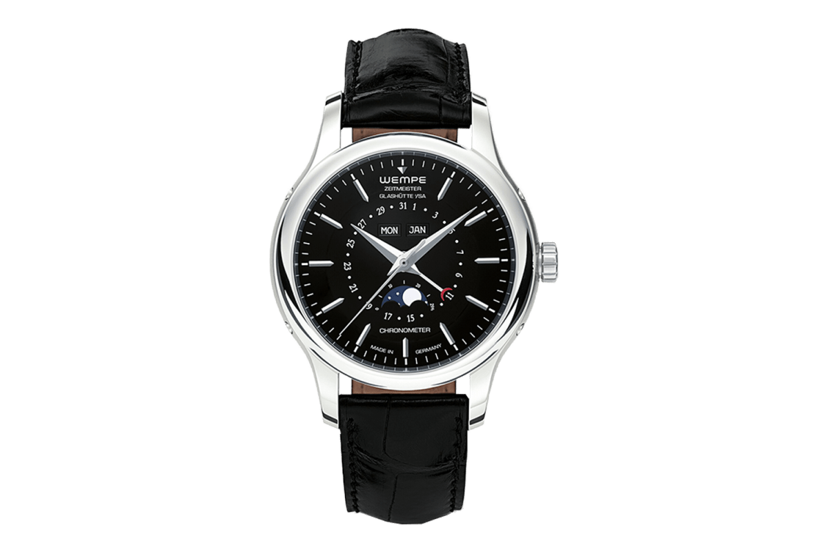 Wempe Zeitmeister Classic Moon Phase and Full Calendar