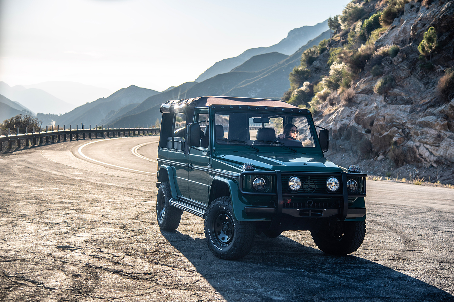 A Mercedes-Benz G-Class SUV restomod from Arcade Cars, photographed by Basem Wasef