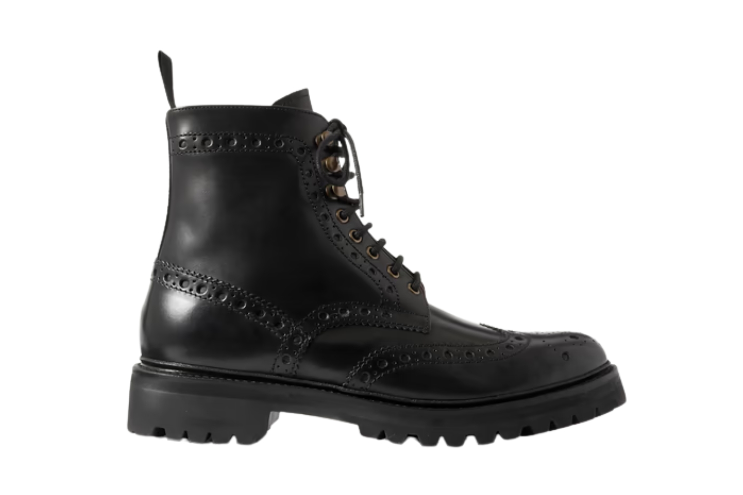 Grenson Fred Leather Brogue Boots