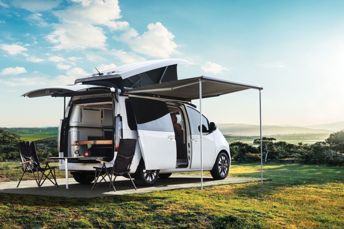 Hyundai Just Unveiled an Electric Camper Van Concept