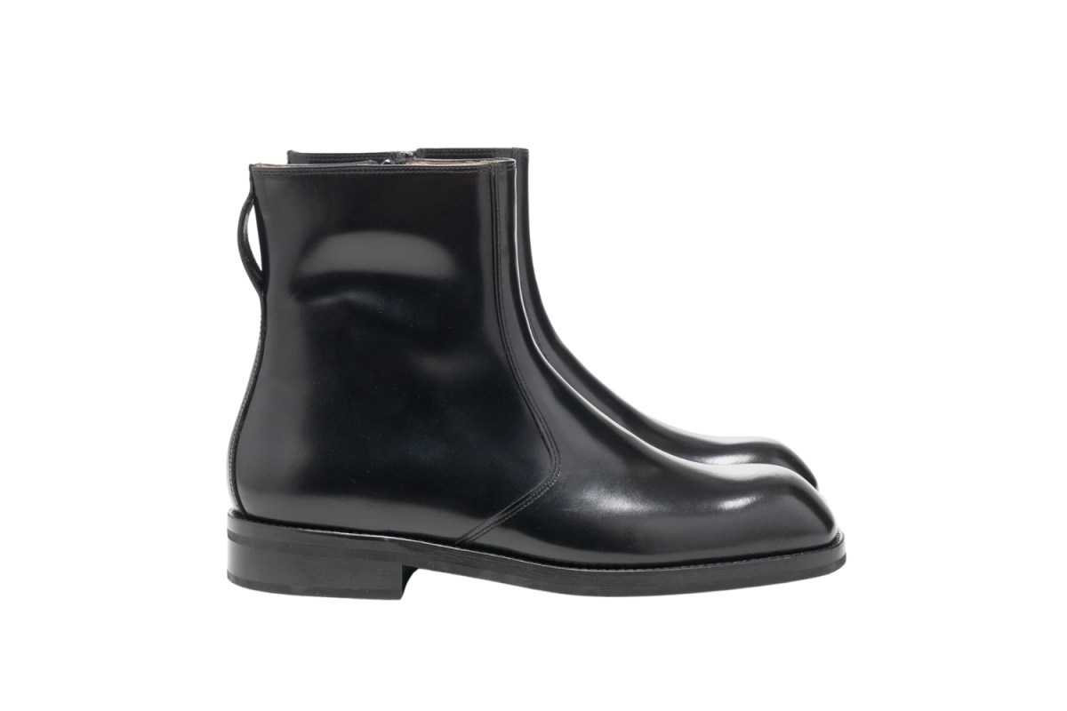 Lemaire Zipped Leather Boots