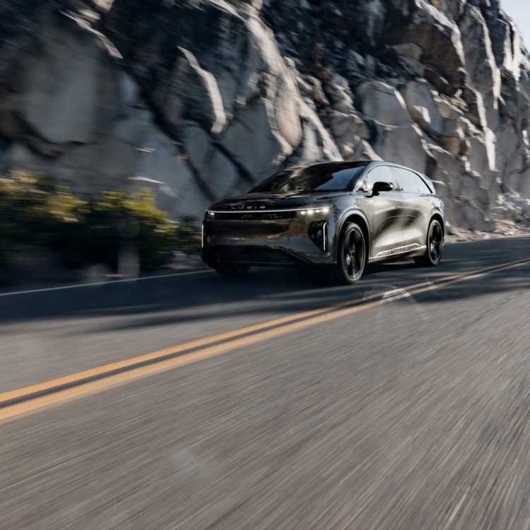 Lucid Gravity on the move