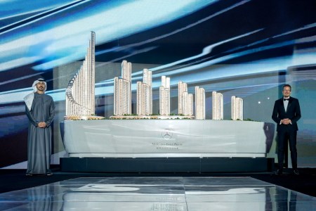 The announcement of Mercedes-Benz Places | Binghatti City