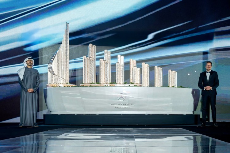 The announcement of Mercedes-Benz Places | Binghatti City
