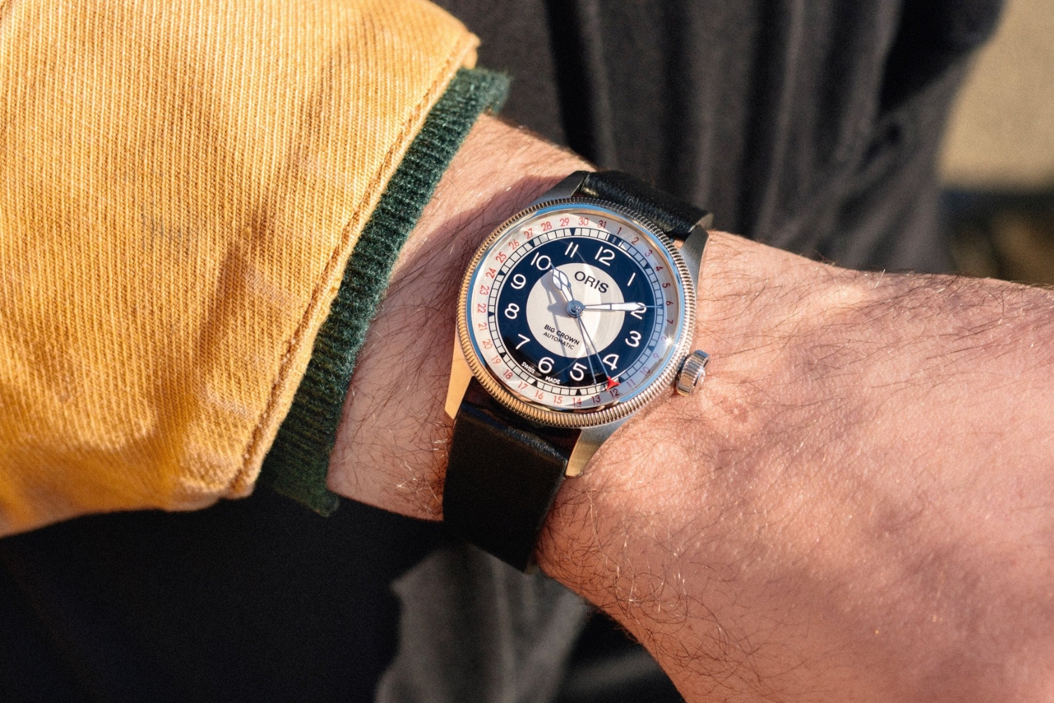 Oris Big Crown Pointer Date “Bullseye”