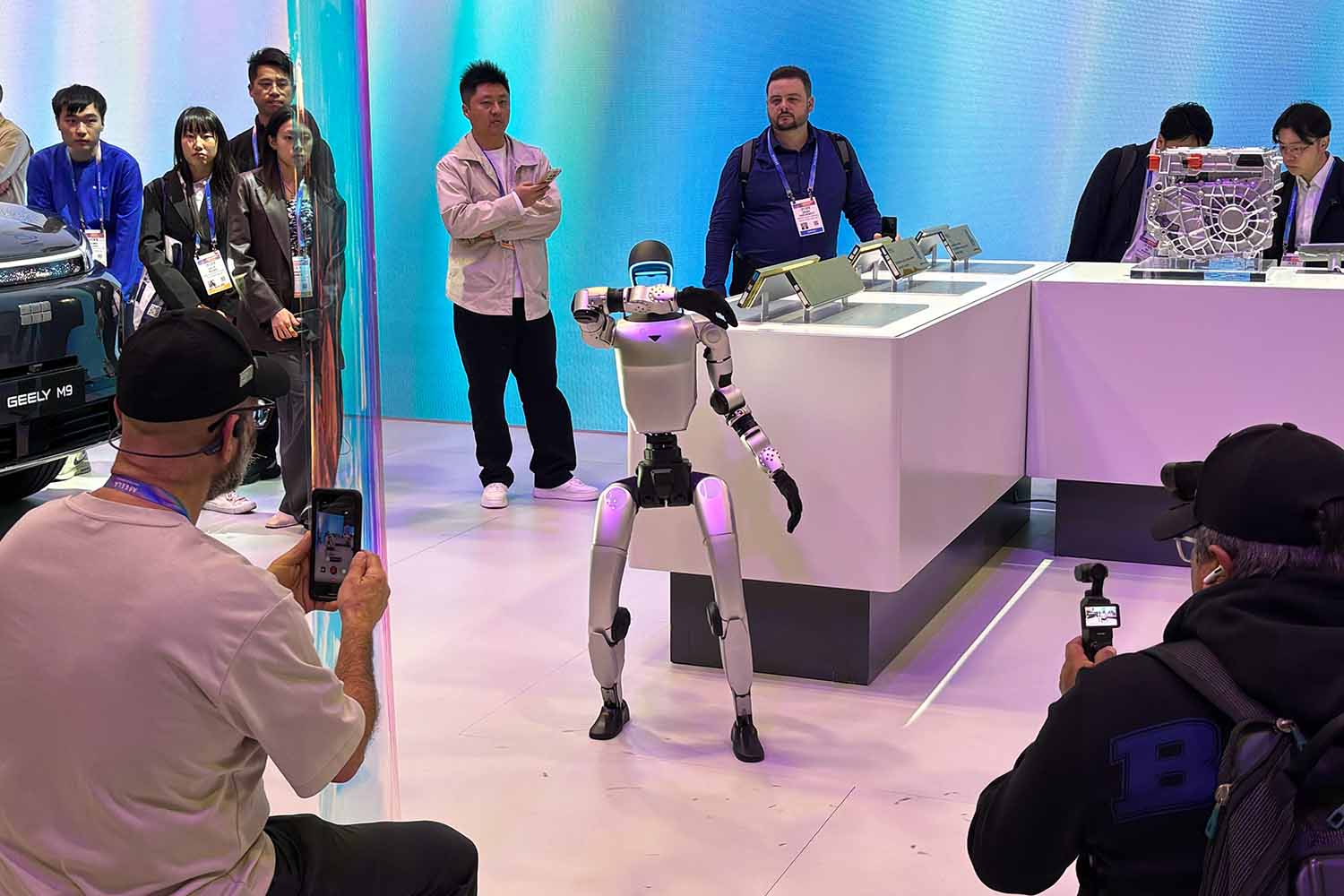 A robot at CES