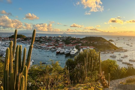 An idyllic view of St. Barth's