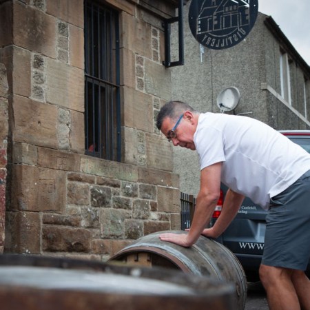 Outside Stirling Distillery